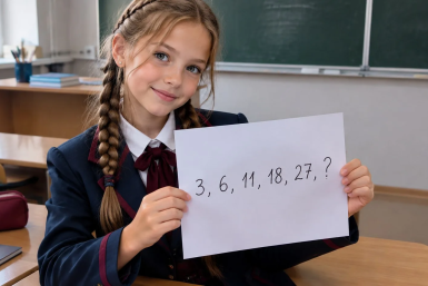 Простая логическая головоломка: какое число продолжит ряд 3, 6, 11, 18, 27, ?
